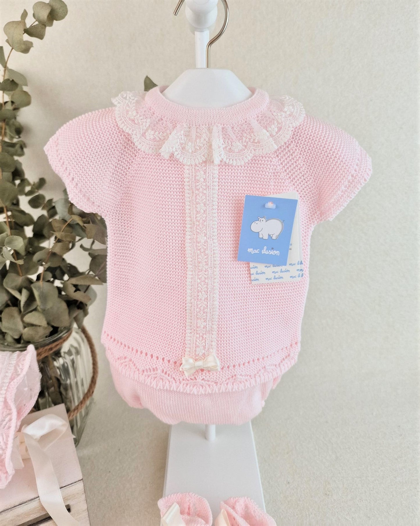 Conjunto de cuatro piezas delicada salina