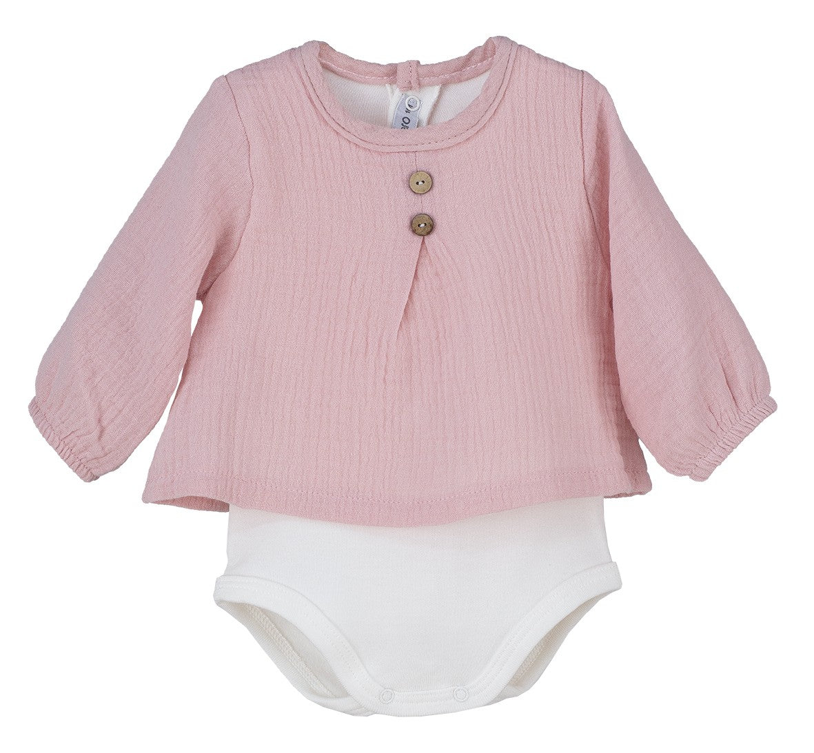 Body blusa manga larga puck