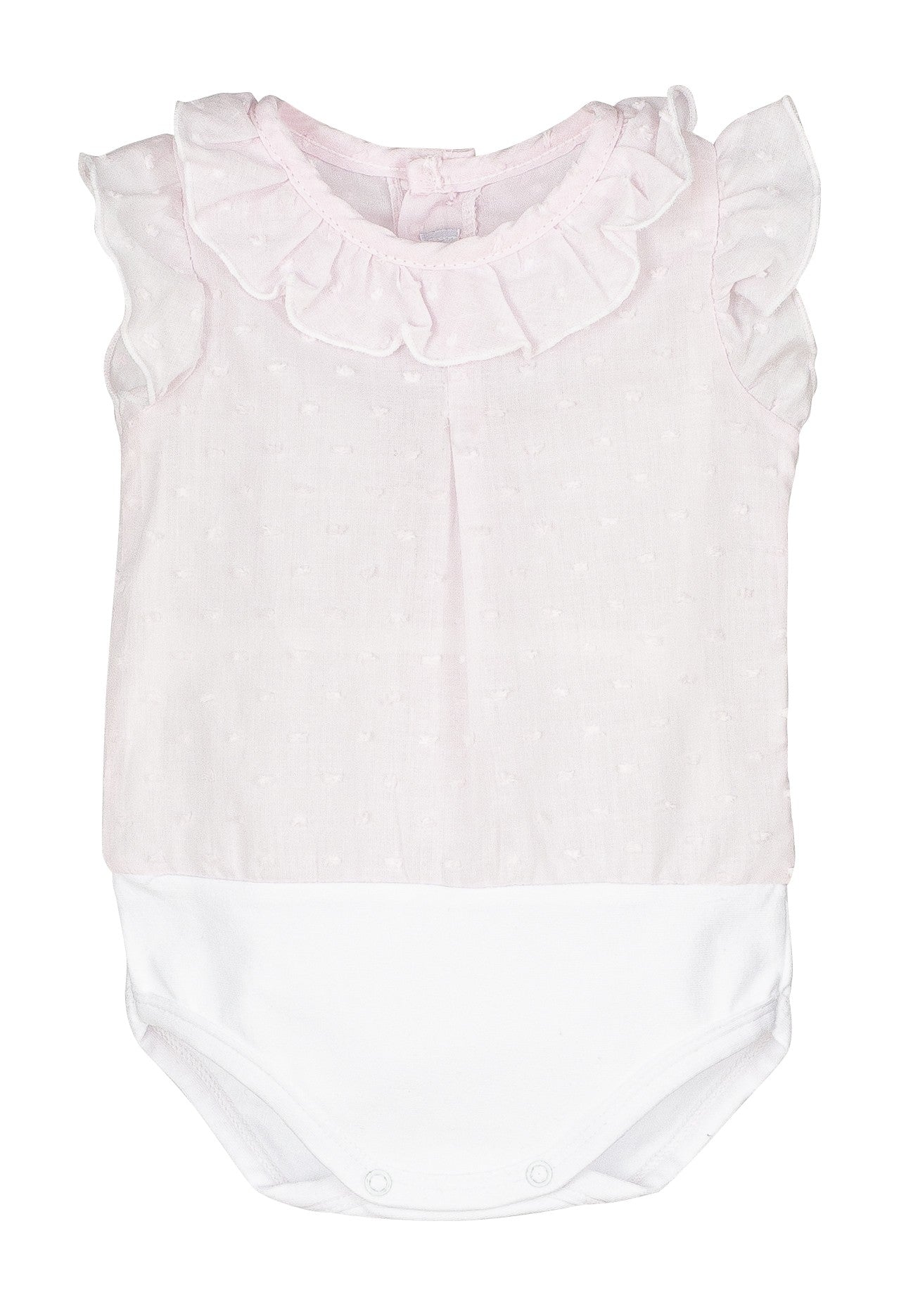 Body camisa plumeti sin mangas