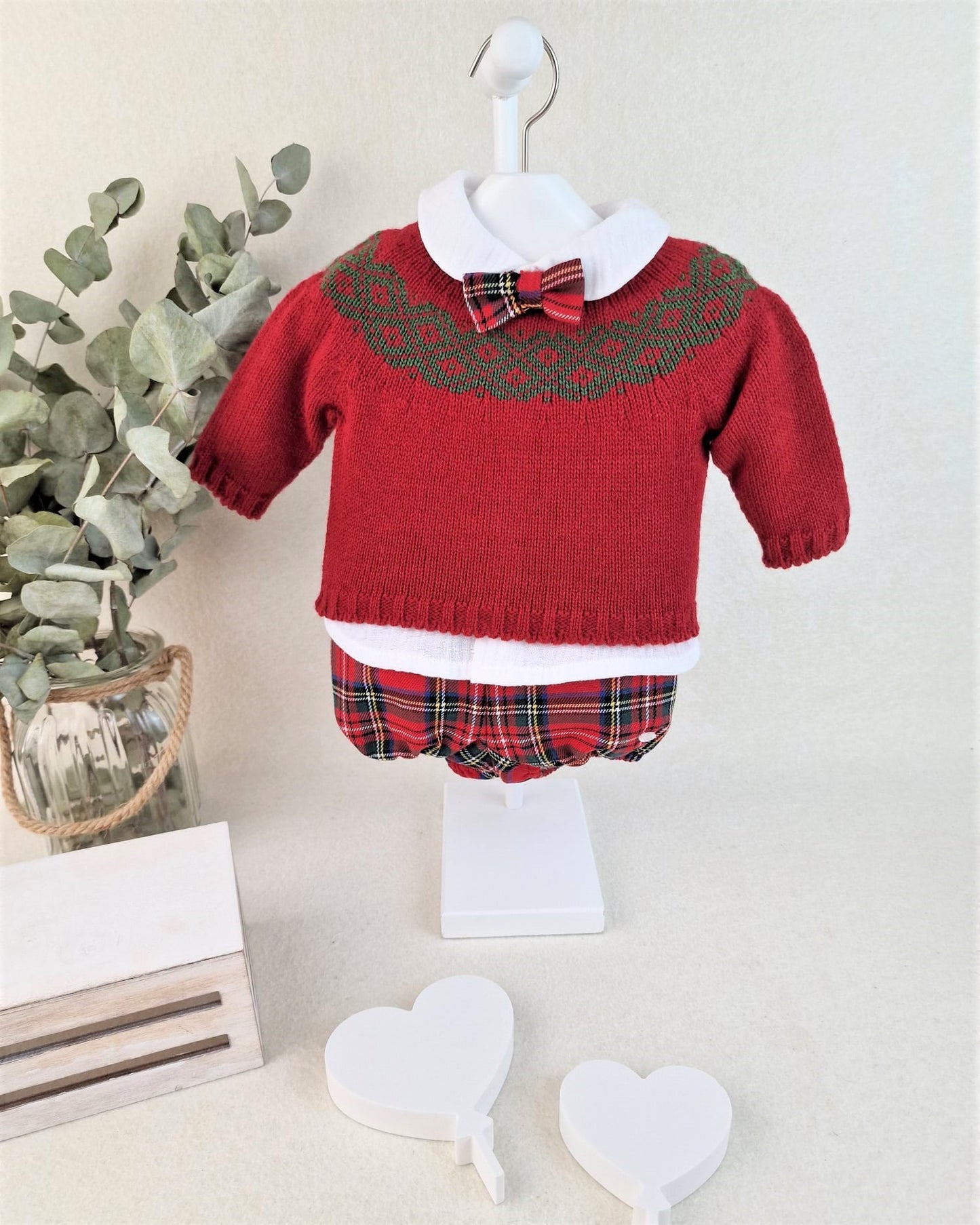 Conjunto con blusita jersey y pantalón corto Anastasia