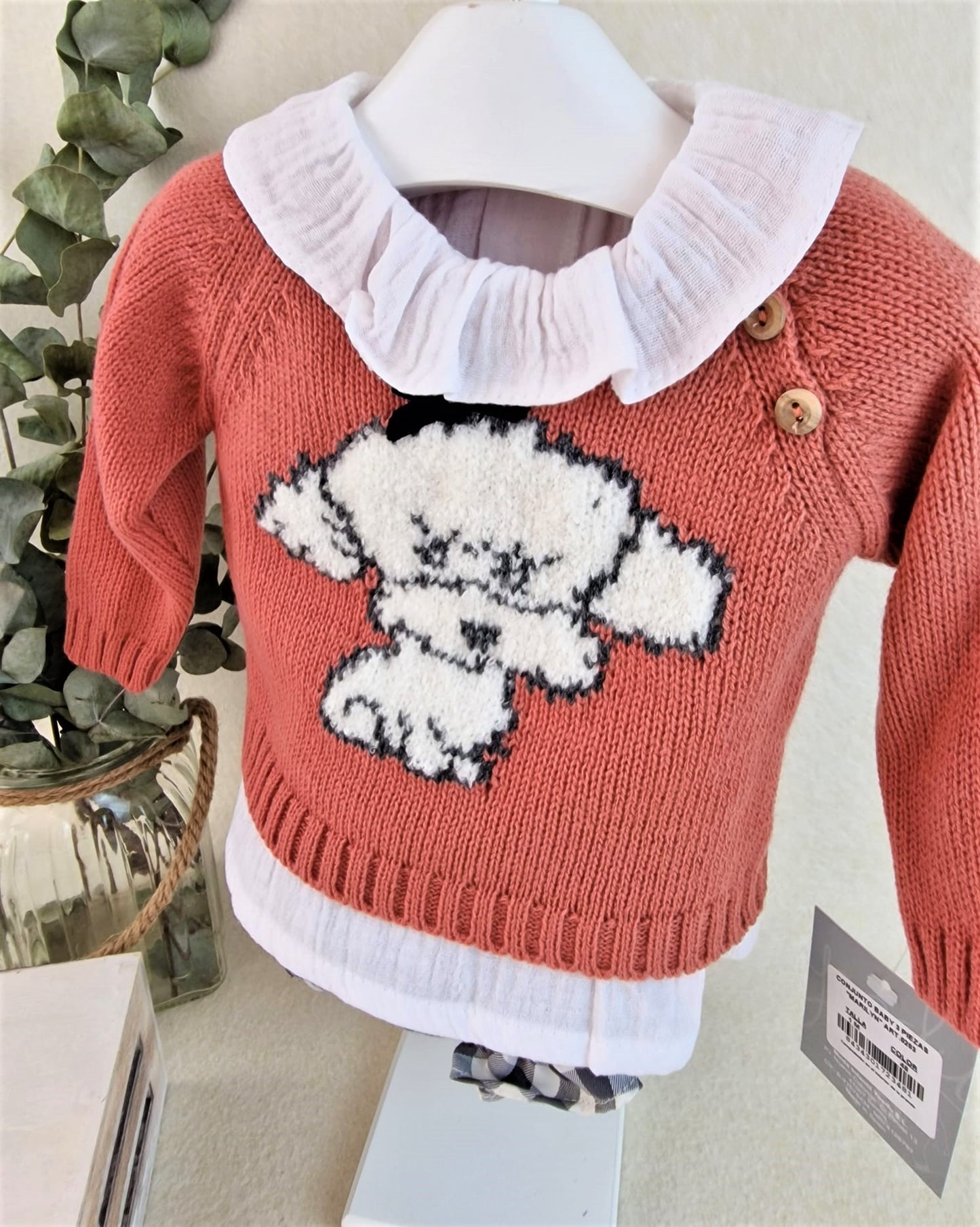 Conjunto baby tres piezas niña Marilyn
