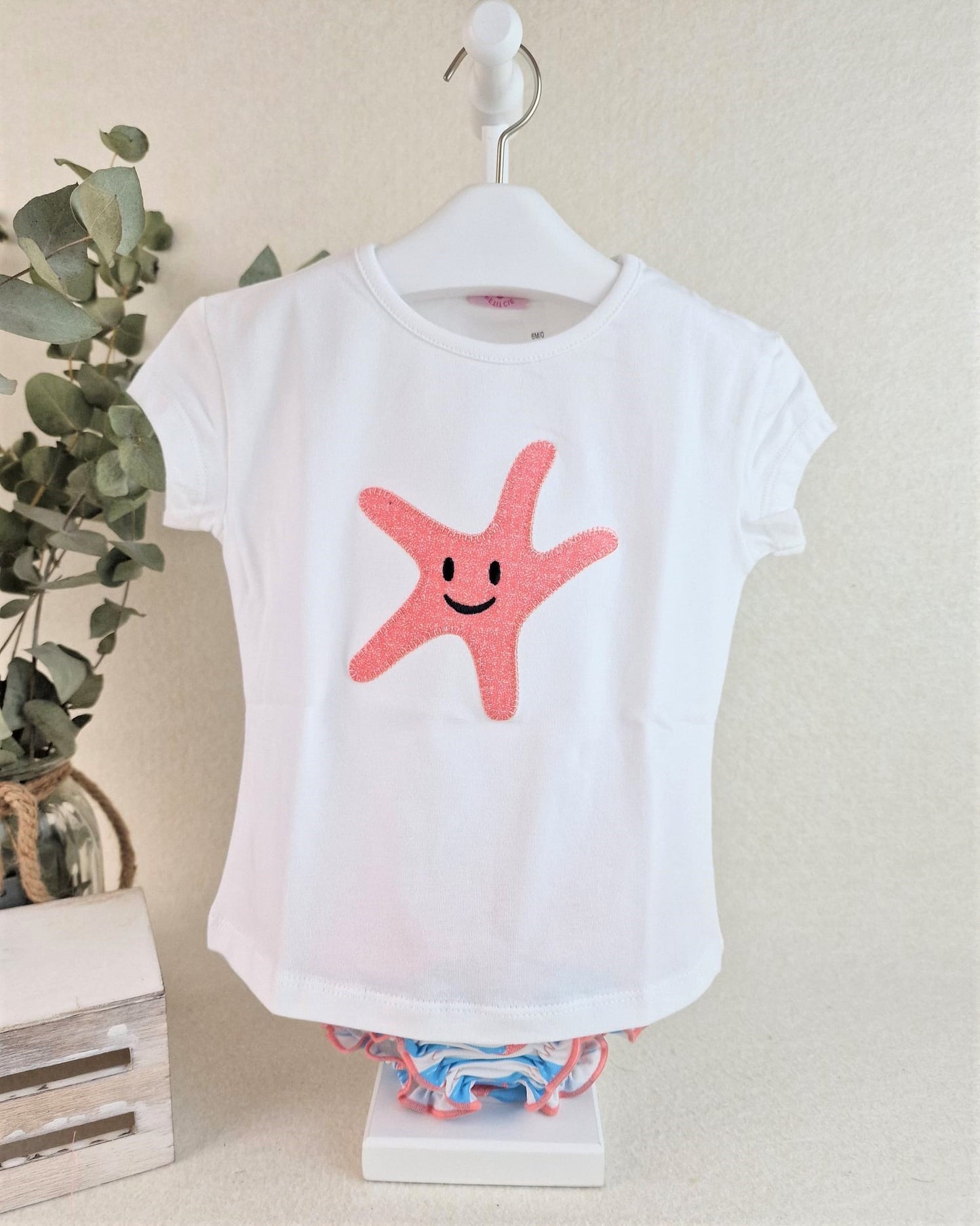 Conjunto de niña baño estrellita de mar