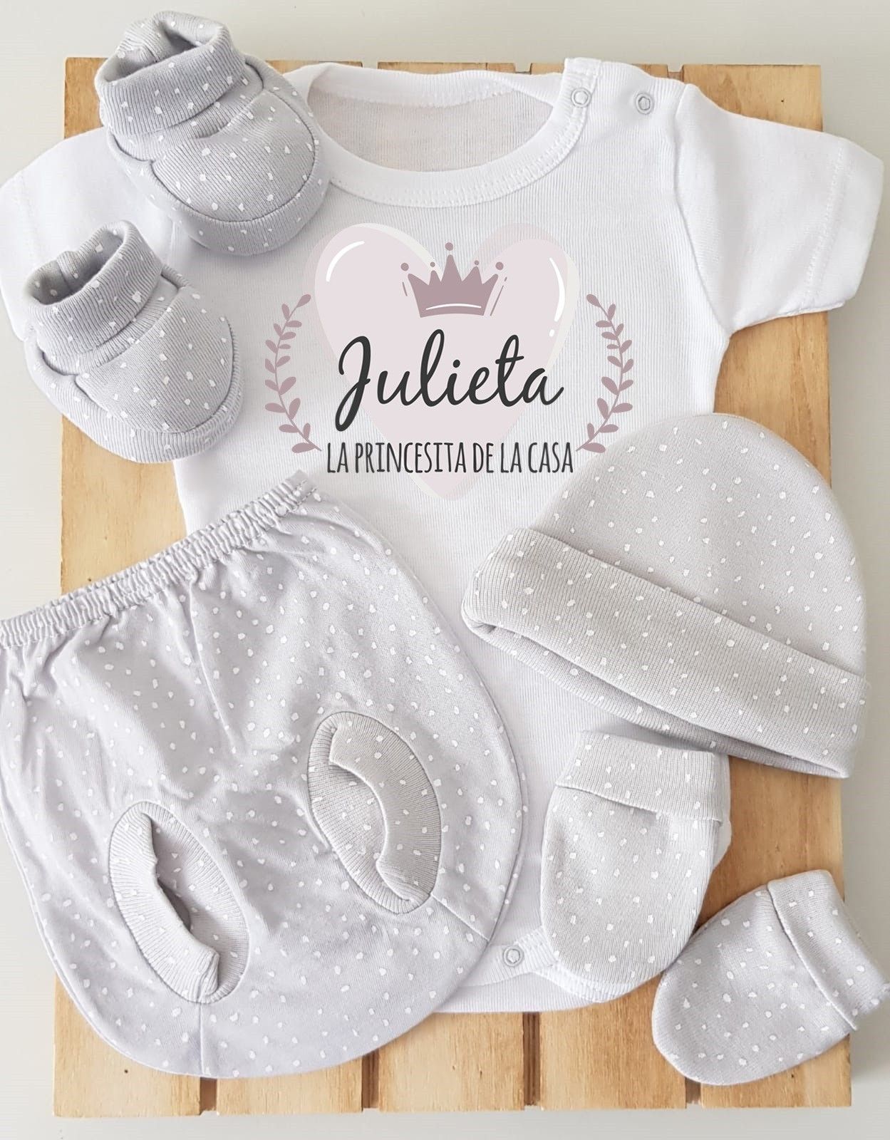 Conjunto completo ranita - La princesita de la casa