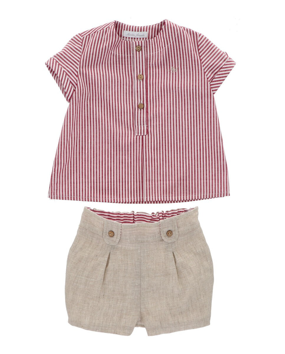 Conjunto de niño primavera