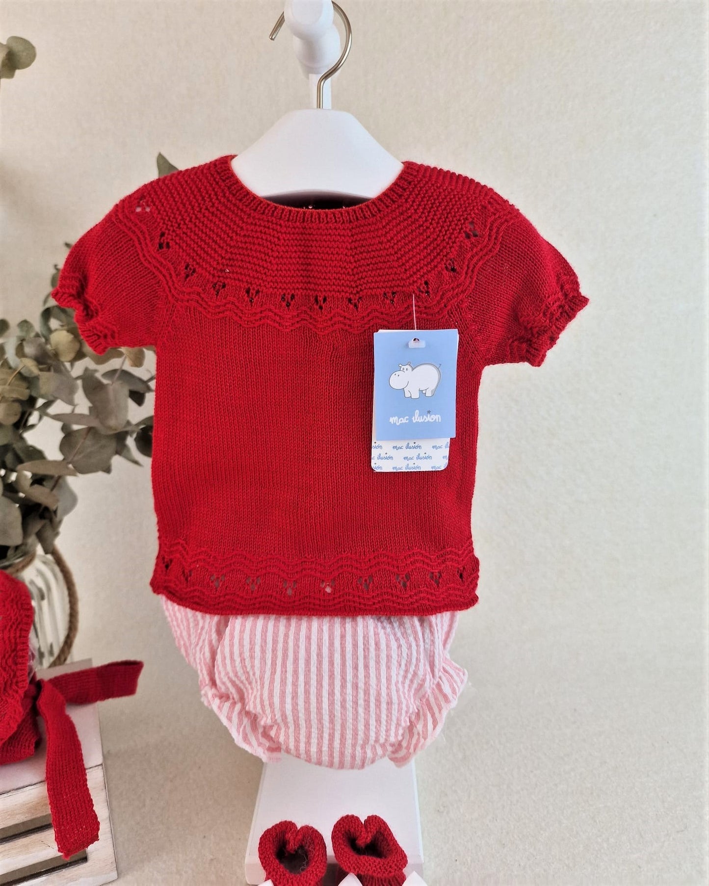 Conjunto de cuatro piezas sensación Santorini