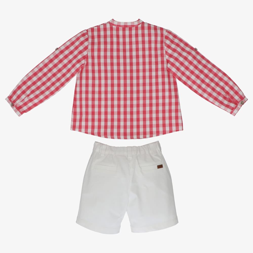 Conjunto de niño tela niño coralina Bluish