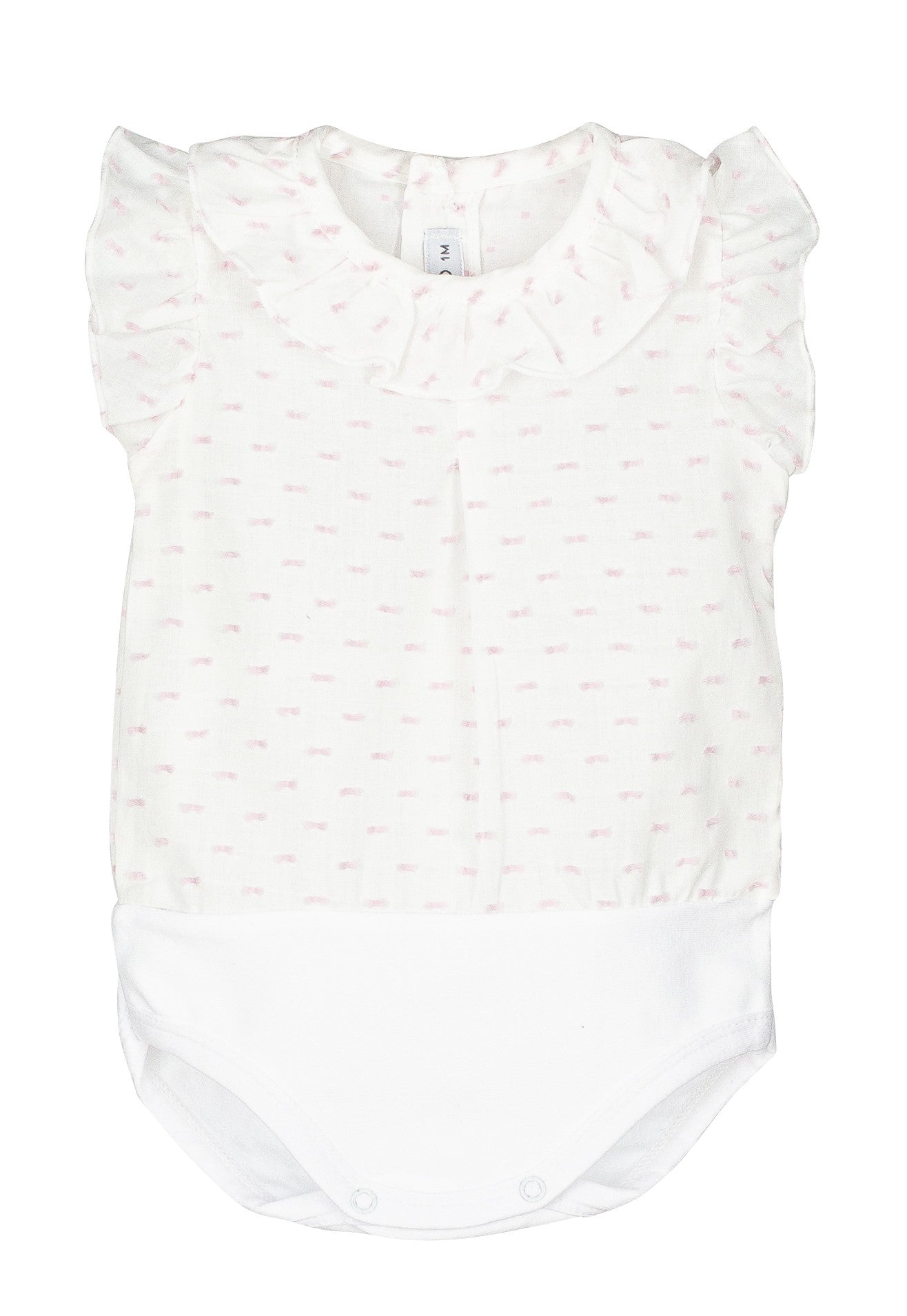 Body camisa plumeti sin mangas