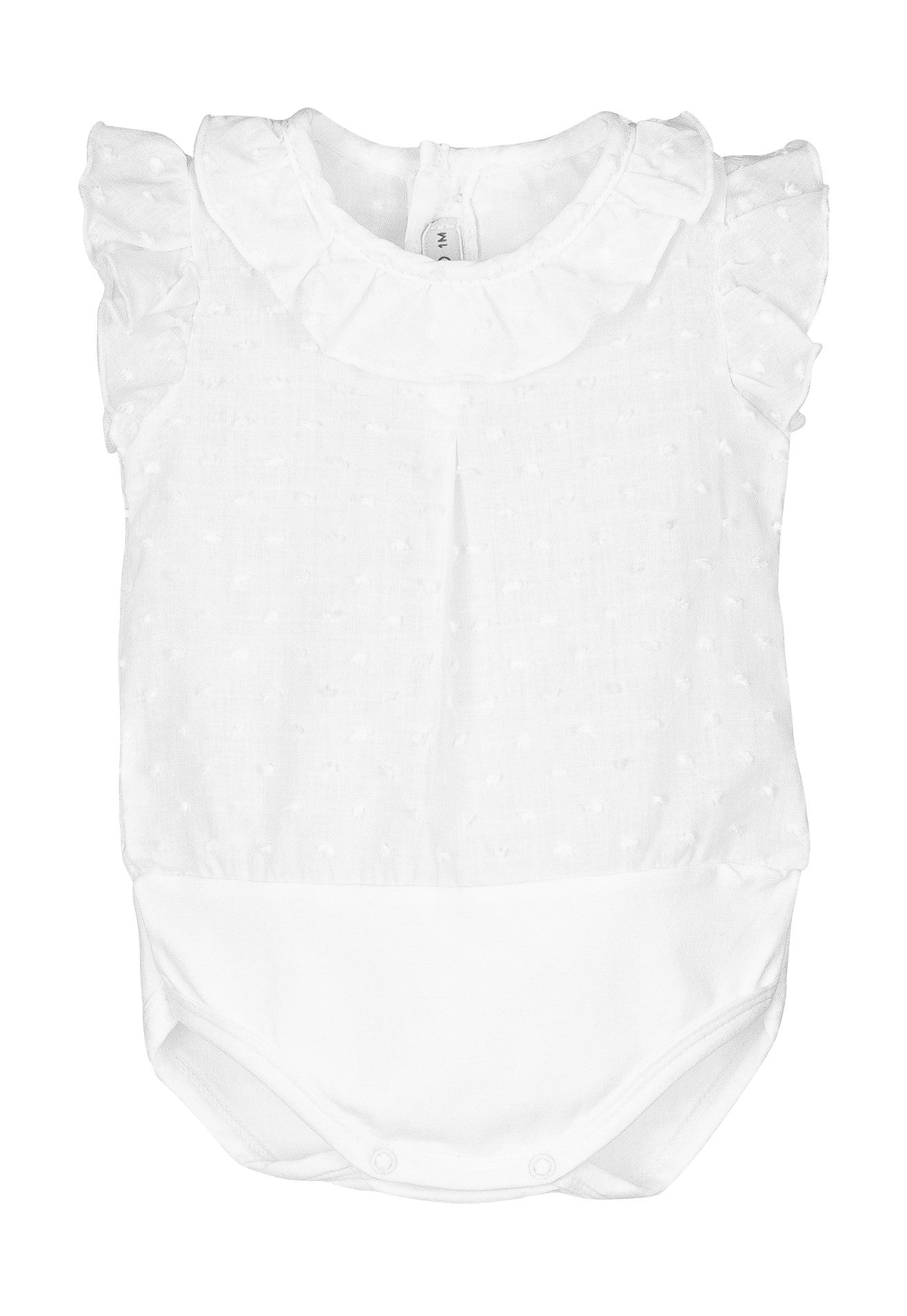 Body camisa plumeti sin mangas