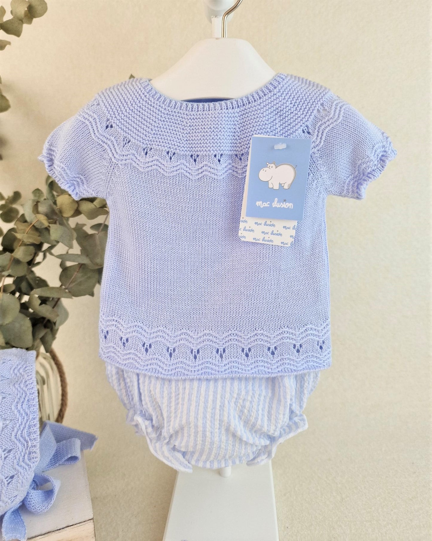 Conjunto de cuatro piezas sensación Santorini