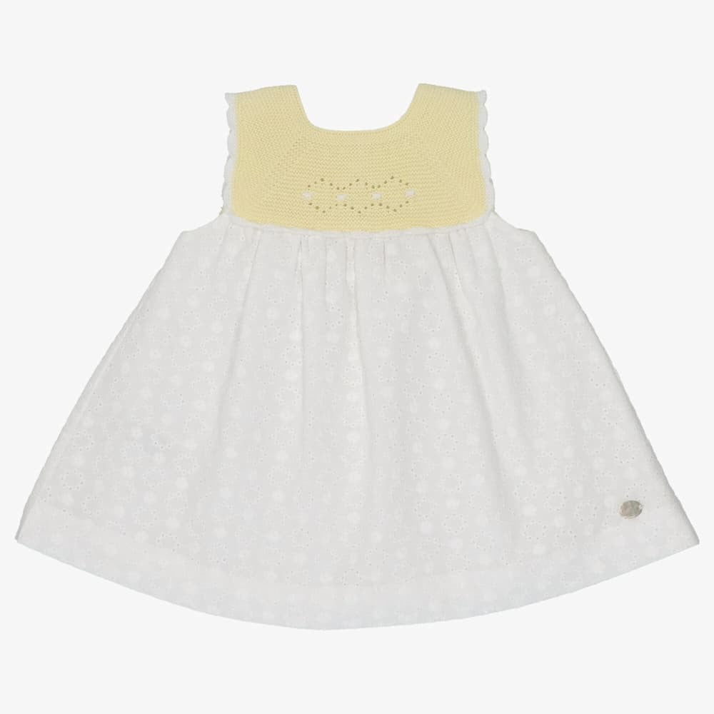 Vestido de punto y tela Ibiza