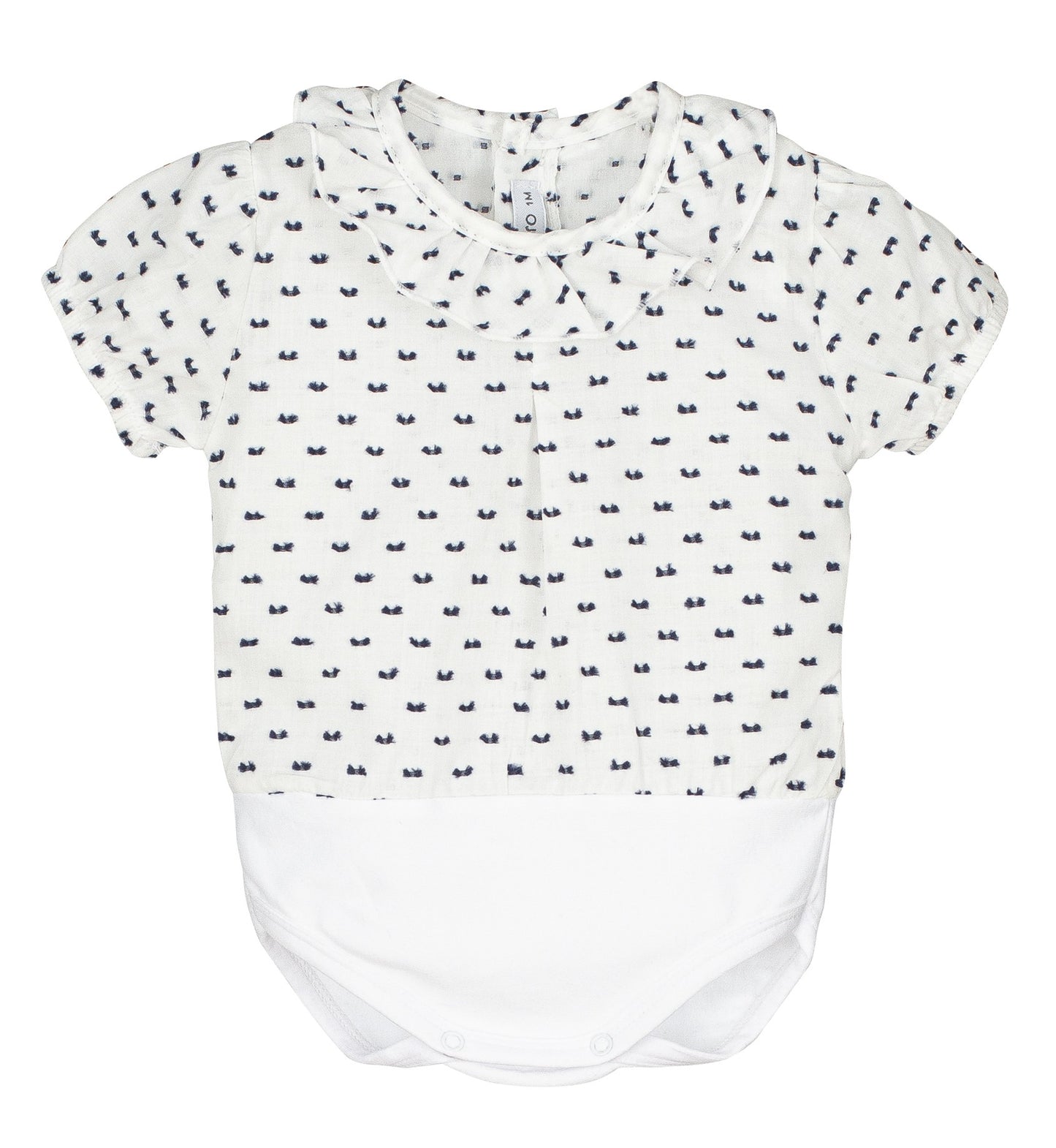 Body - camisa de plumeti de manga corta