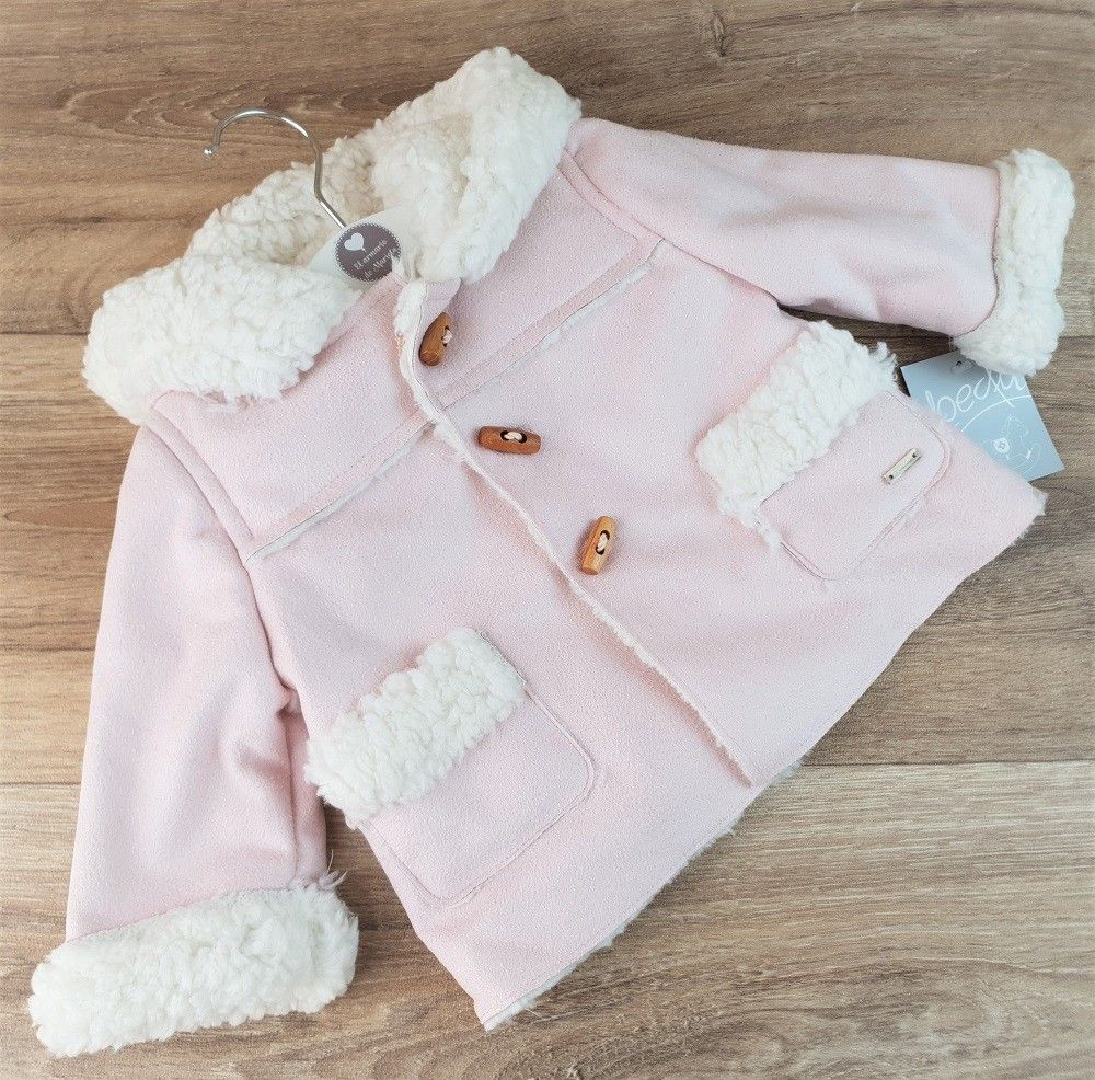 Abrigo bebé con capucha unisex