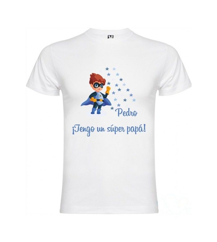 Camiseta infantil - Tengo un súper papá