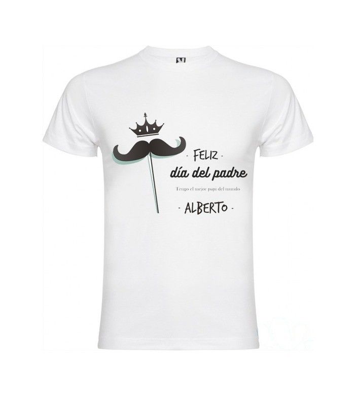 Camiseta infantil - Feliz día del padre bigote