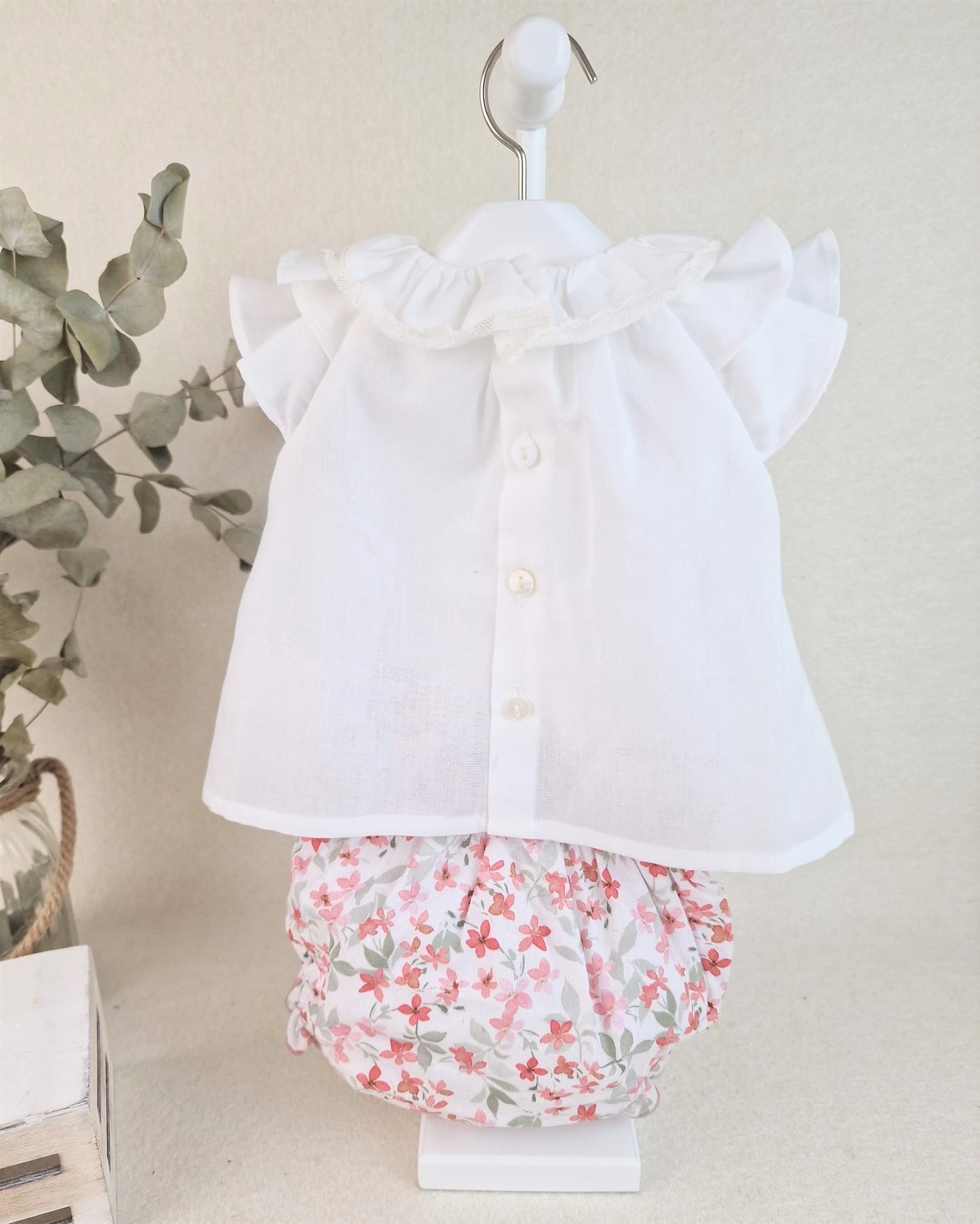 Conjunto de niña Marsala