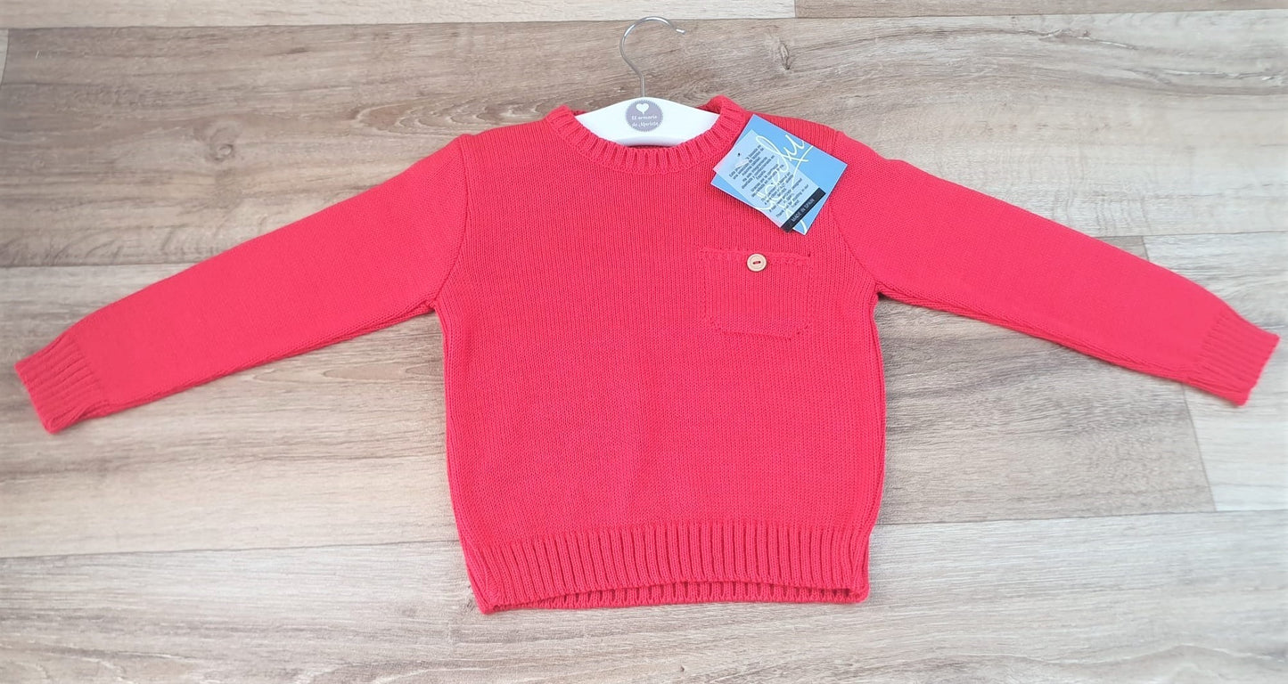Jersey infantil bolsillo