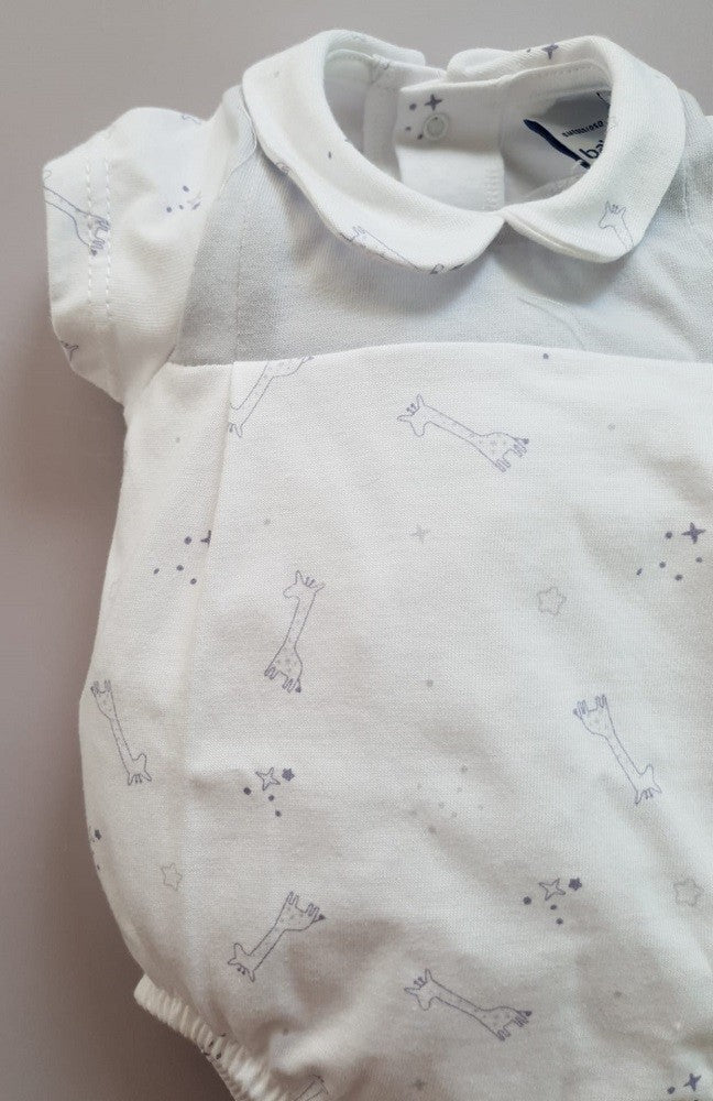Pelele manga corta Giraffes
