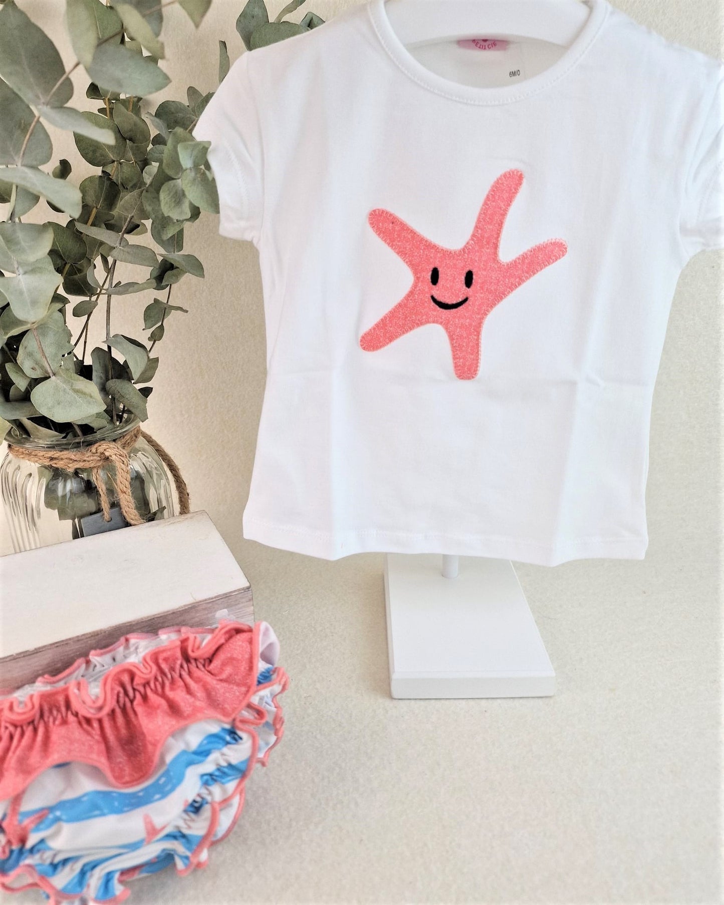 Conjunto de niña baño estrellita de mar