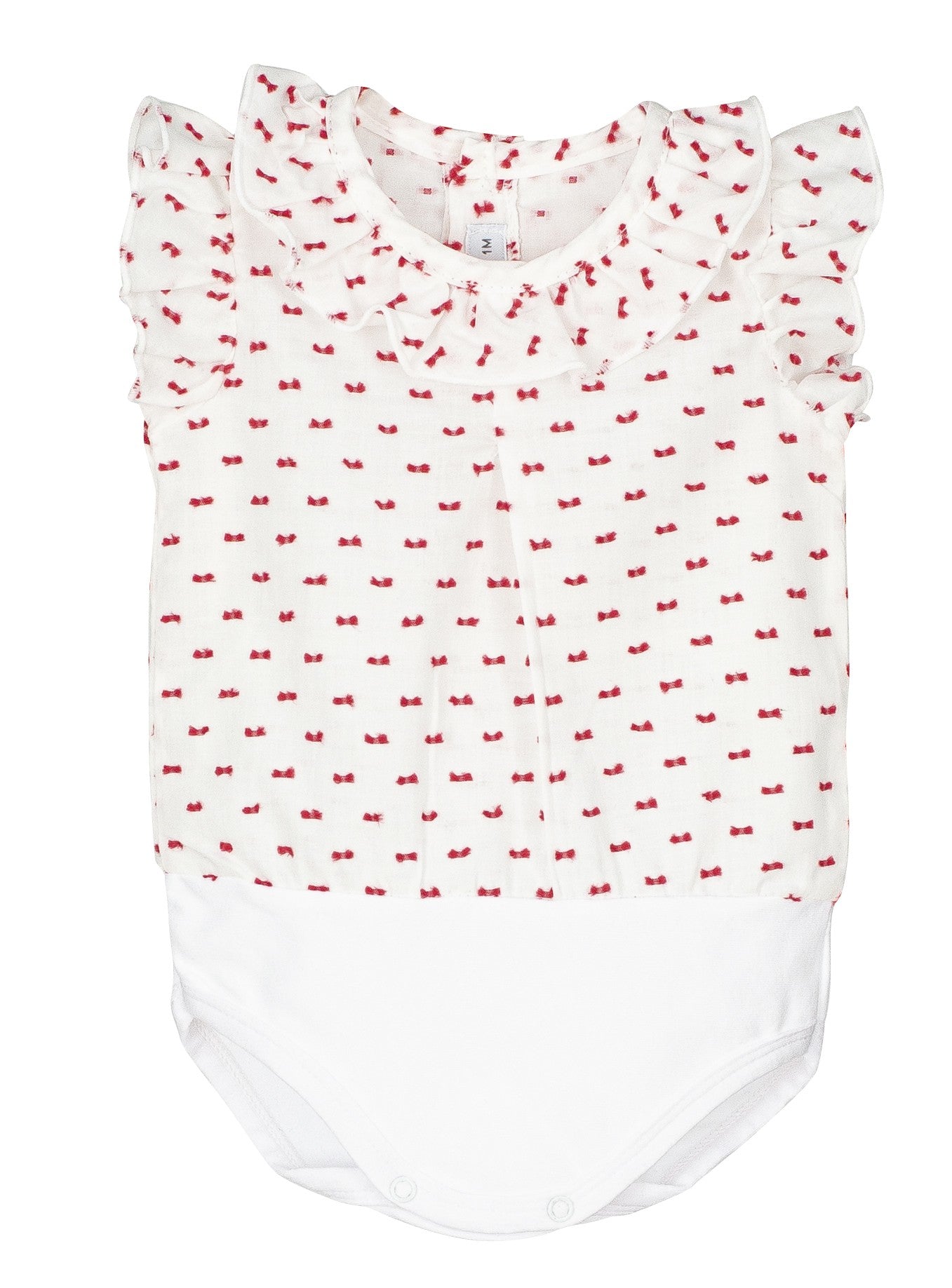 Body camisa plumeti sin mangas