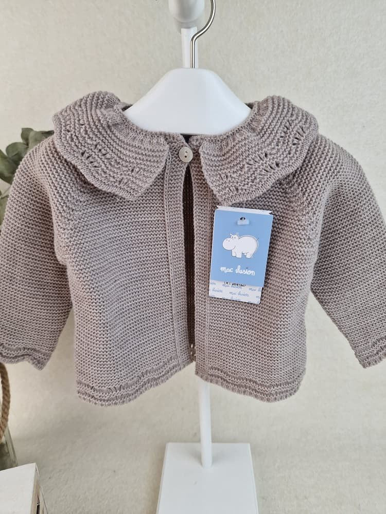 Chaqueta volante en cuello El libro de las flores