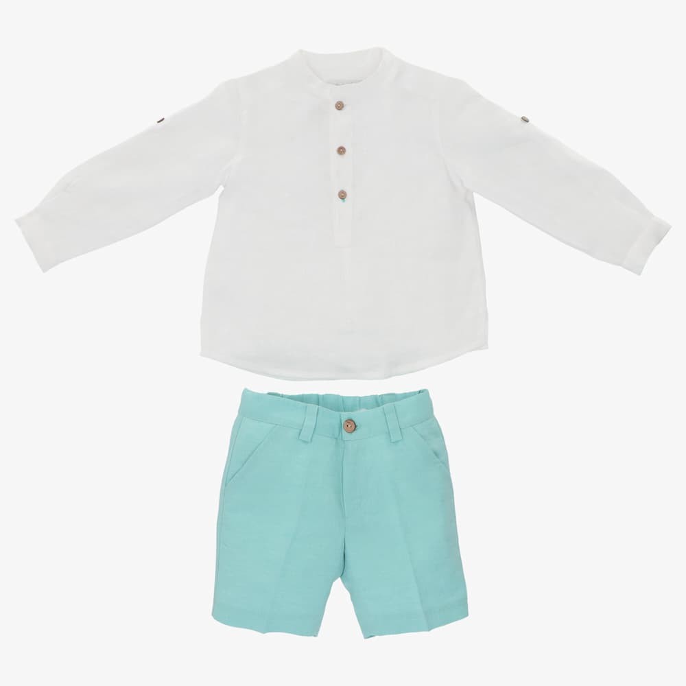 Conjunto de niño tela niño farm