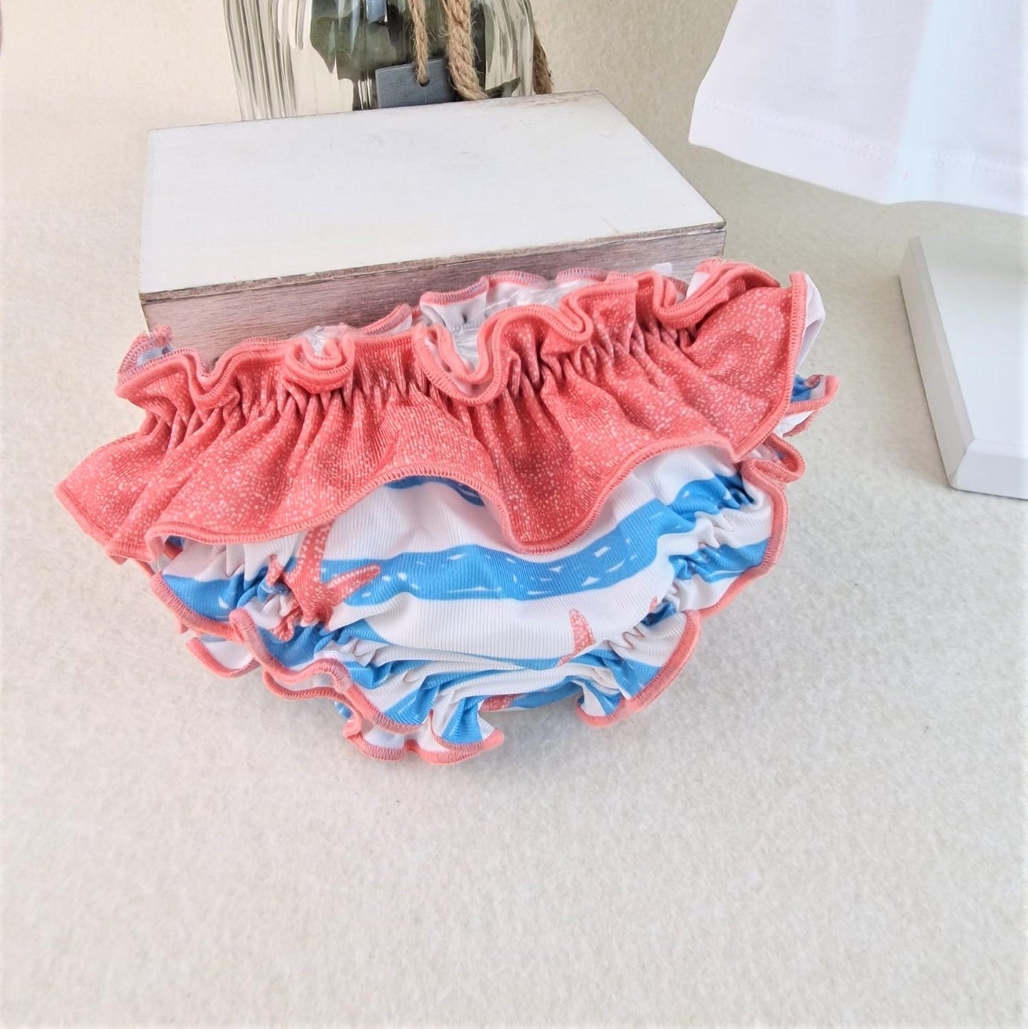 Conjunto de niña baño estrellita de mar