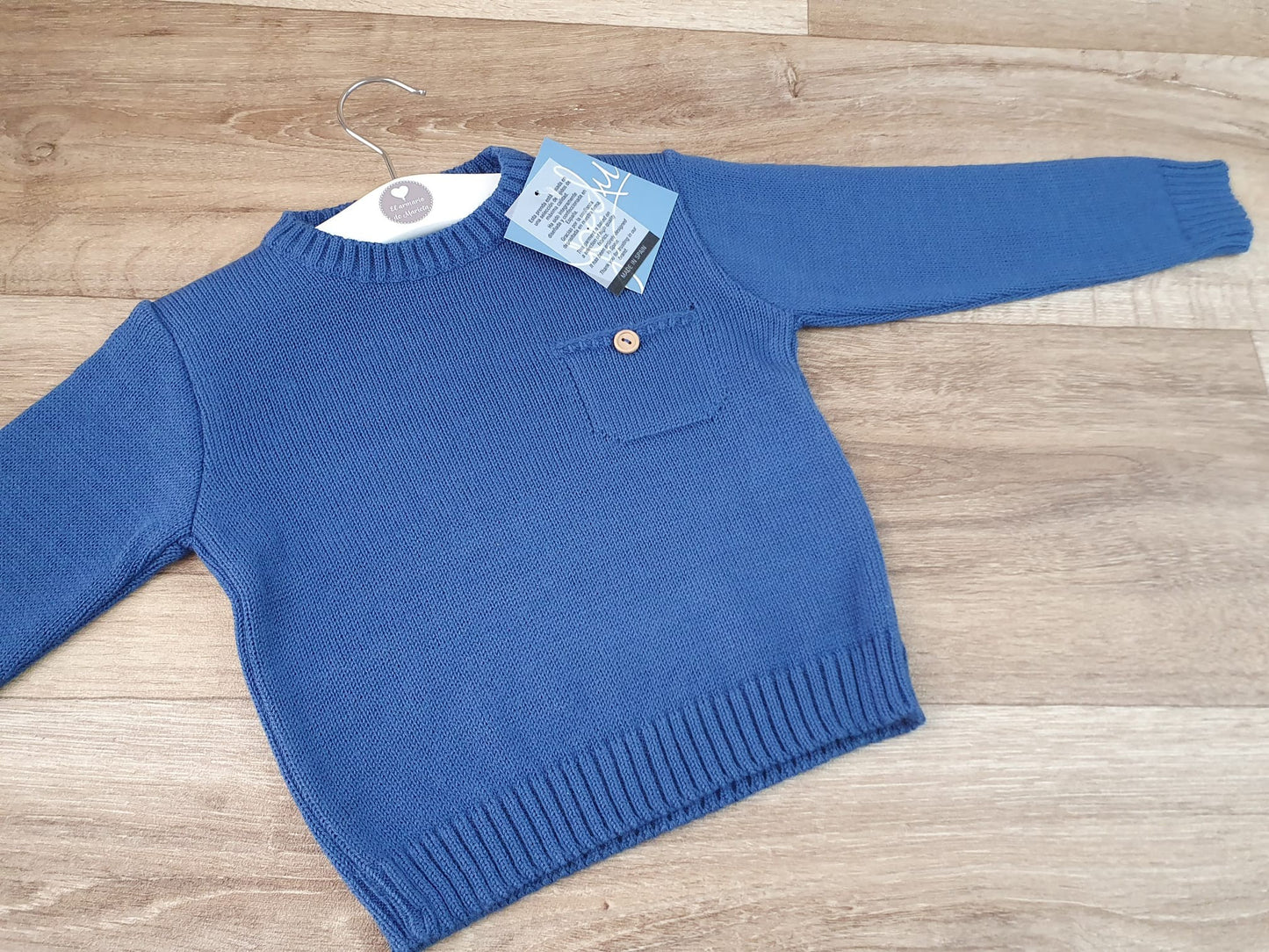 Jersey infantil bolsillo