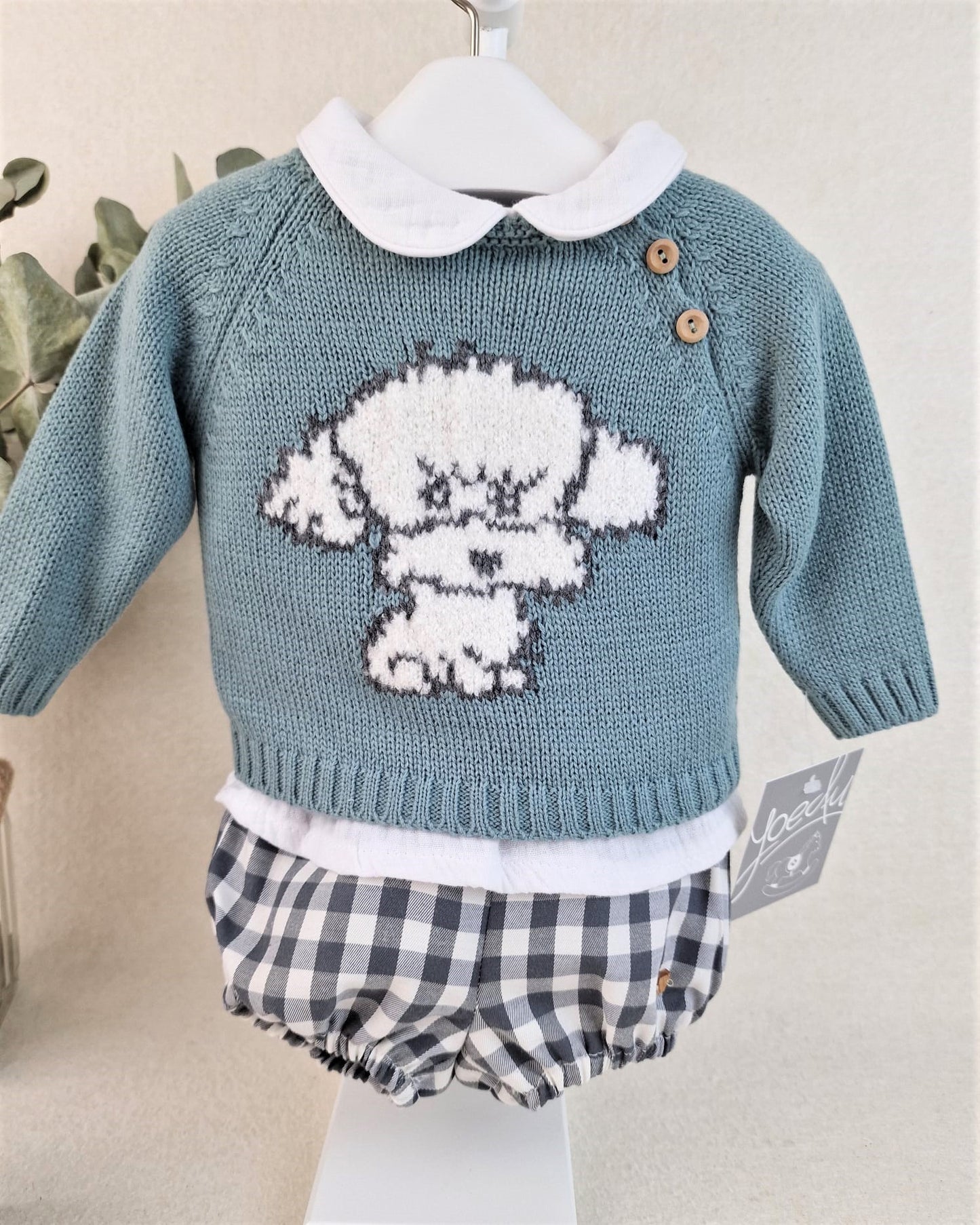 Conjunto baby tres piezas niño Marilyn