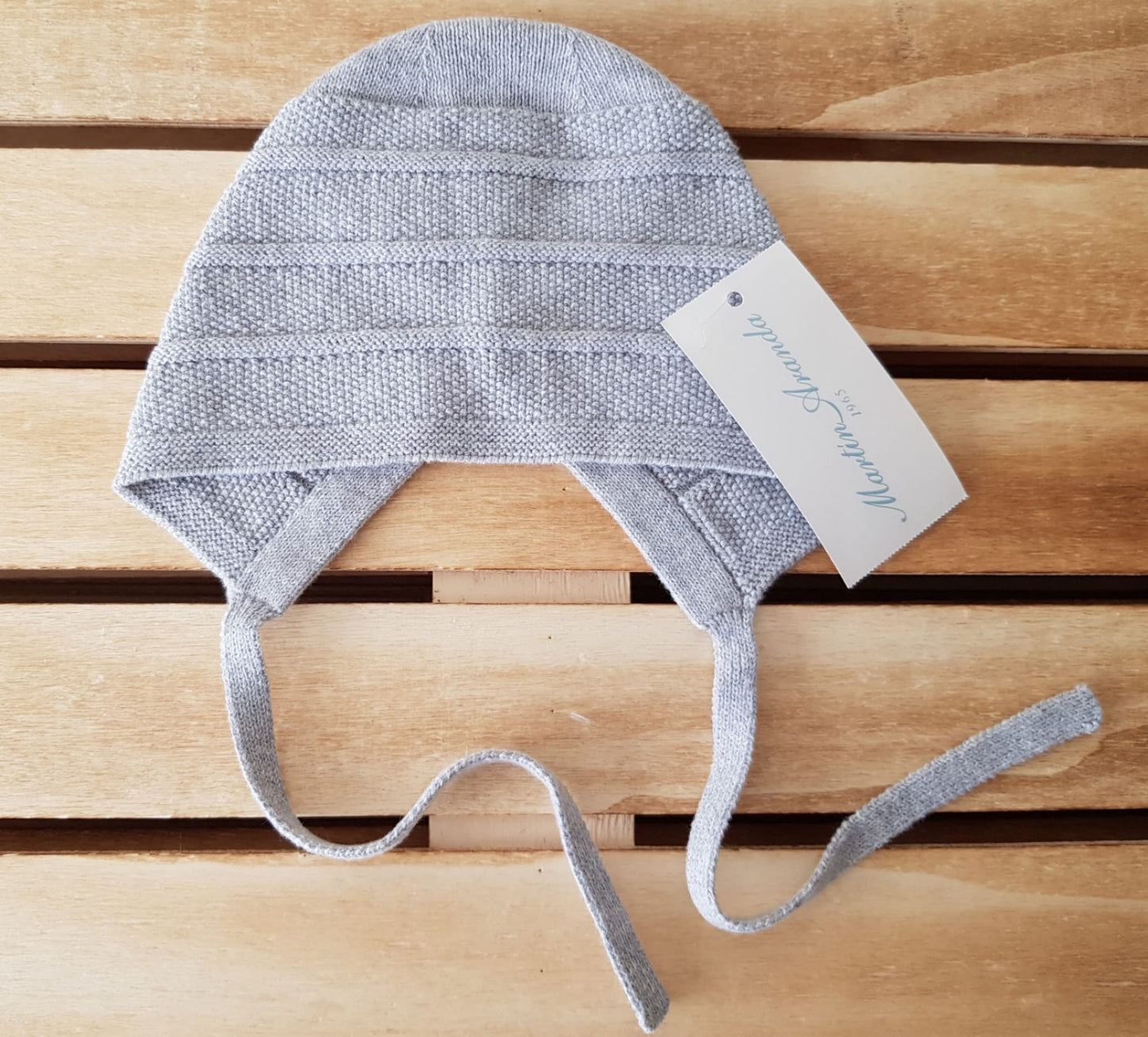 Capota de punto unisex infante