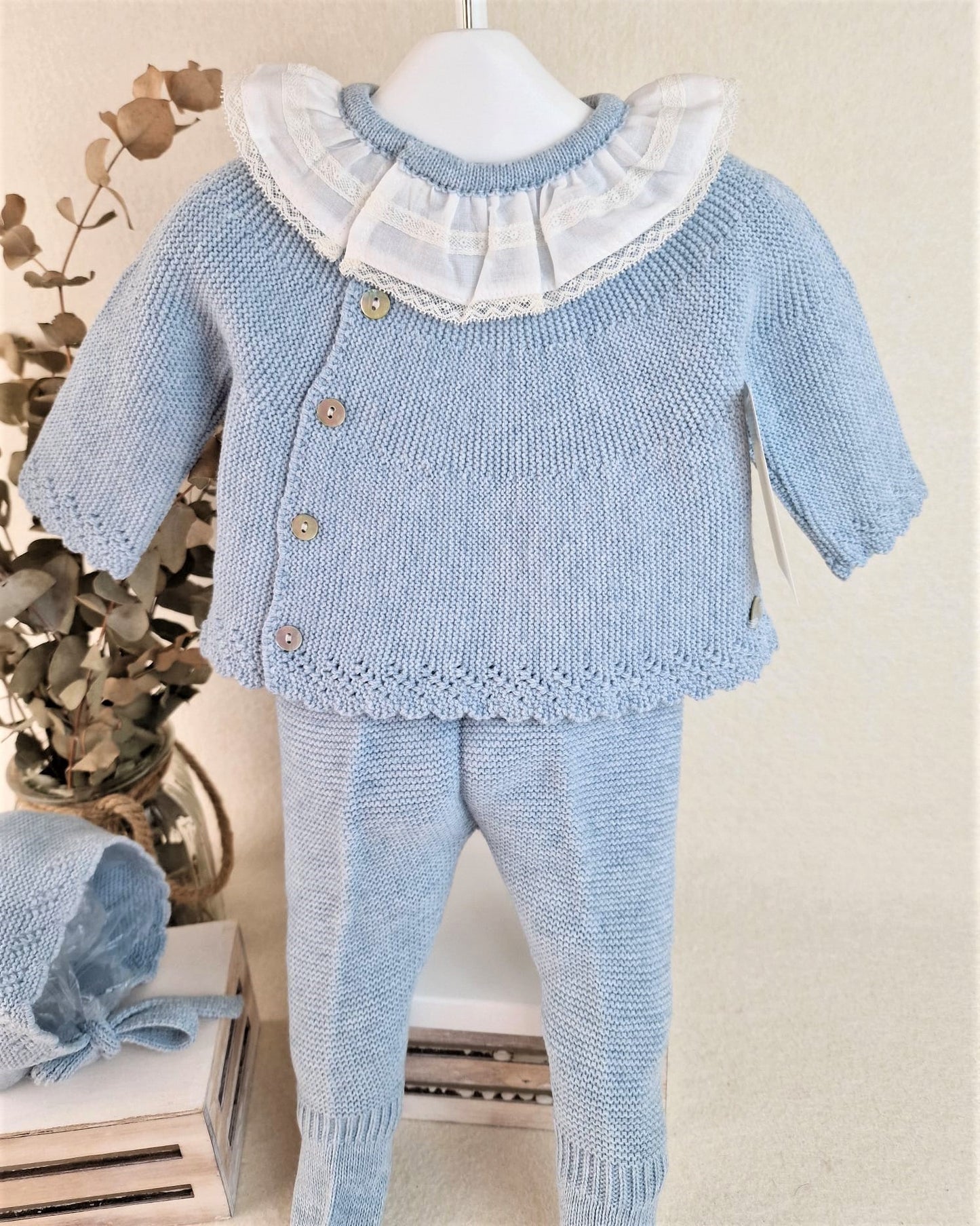 Conjunto con polaina y capota Bonsay