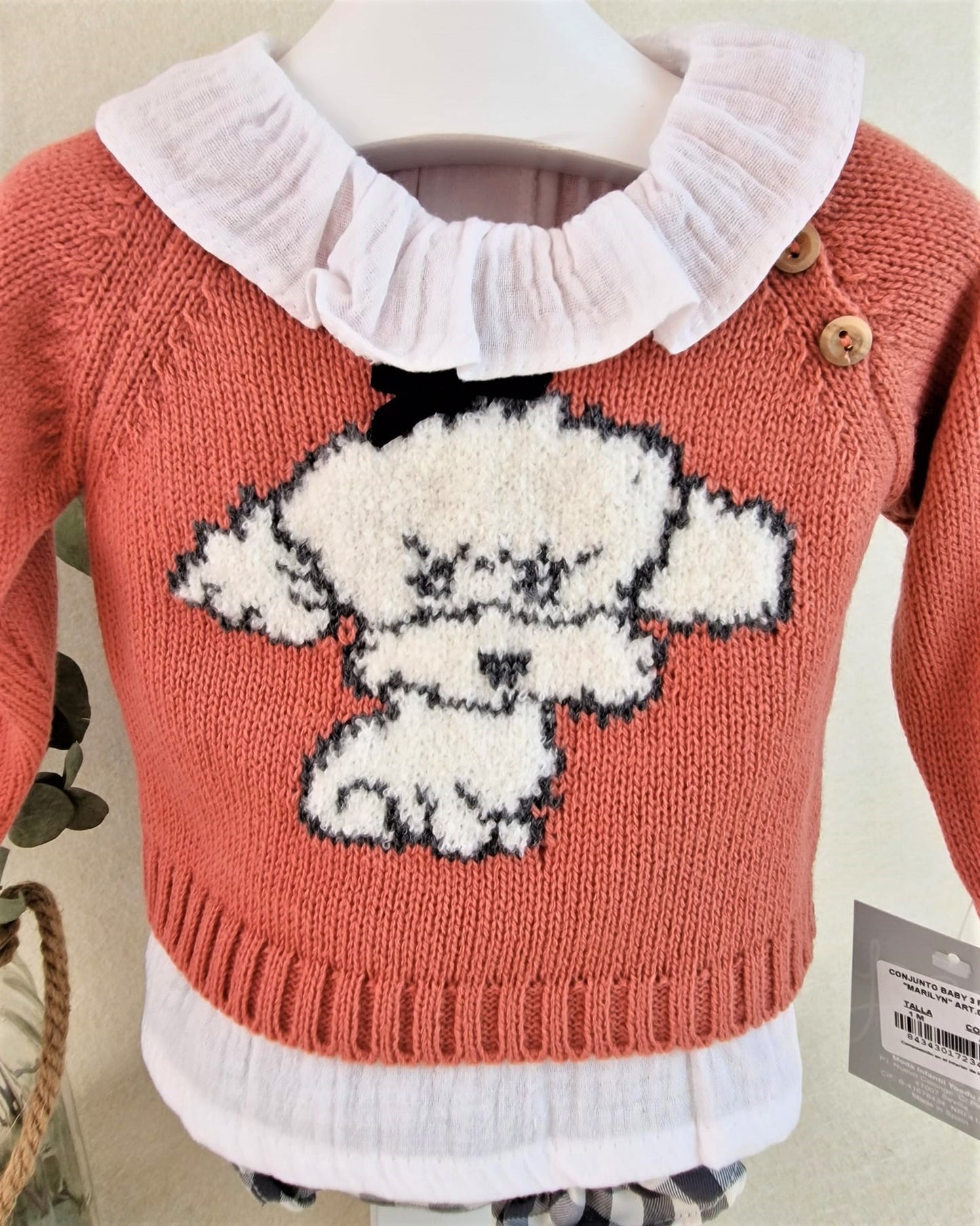 Conjunto baby tres piezas niña Marilyn
