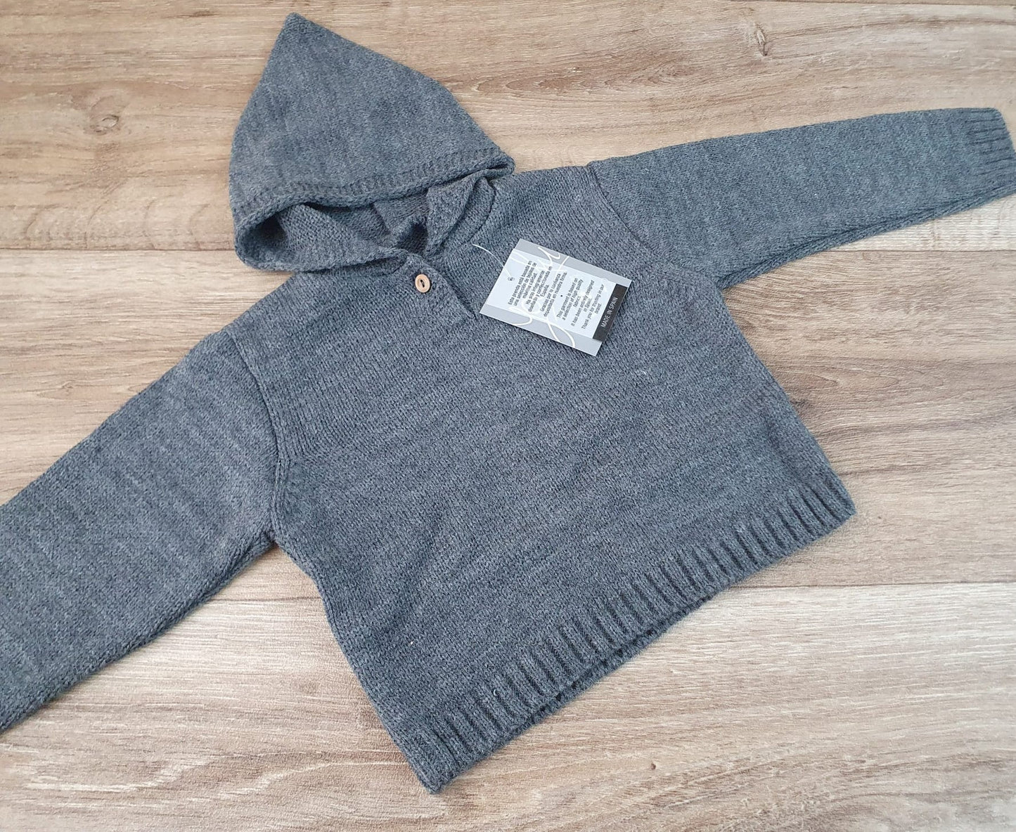 Jersey bebé con capucha