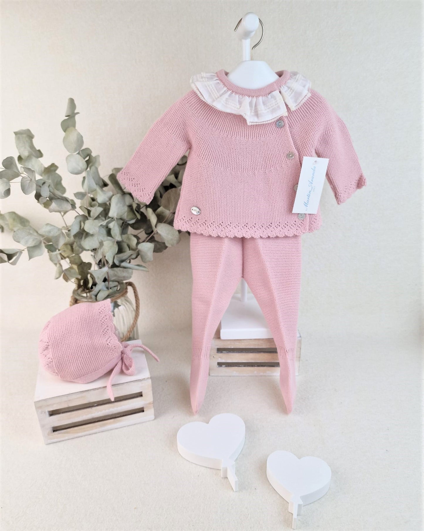 Conjunto con polaina y capota Bonsay