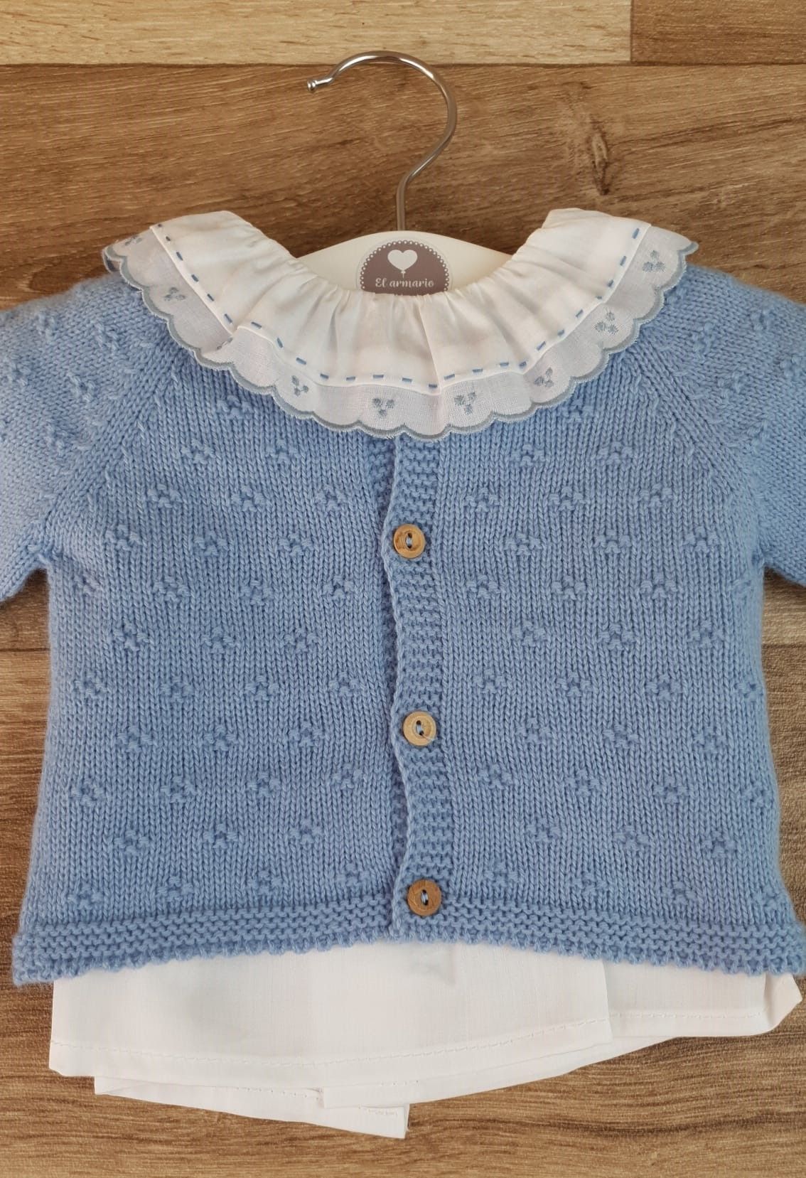 Conjunto con ranita tres piezas Familia Homero