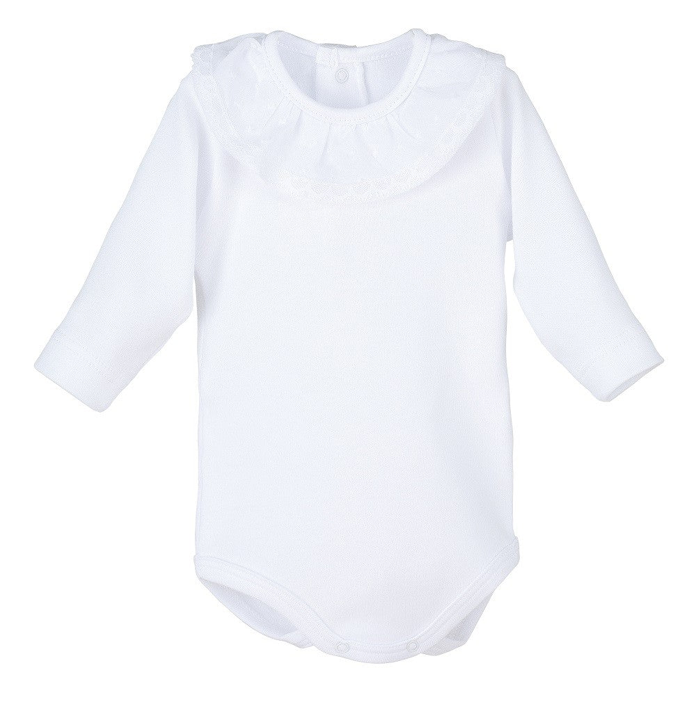 Body camisa cuello volante
