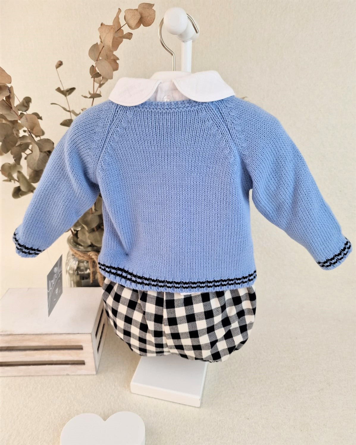 Conjunto baby tres piezas niño Estrella