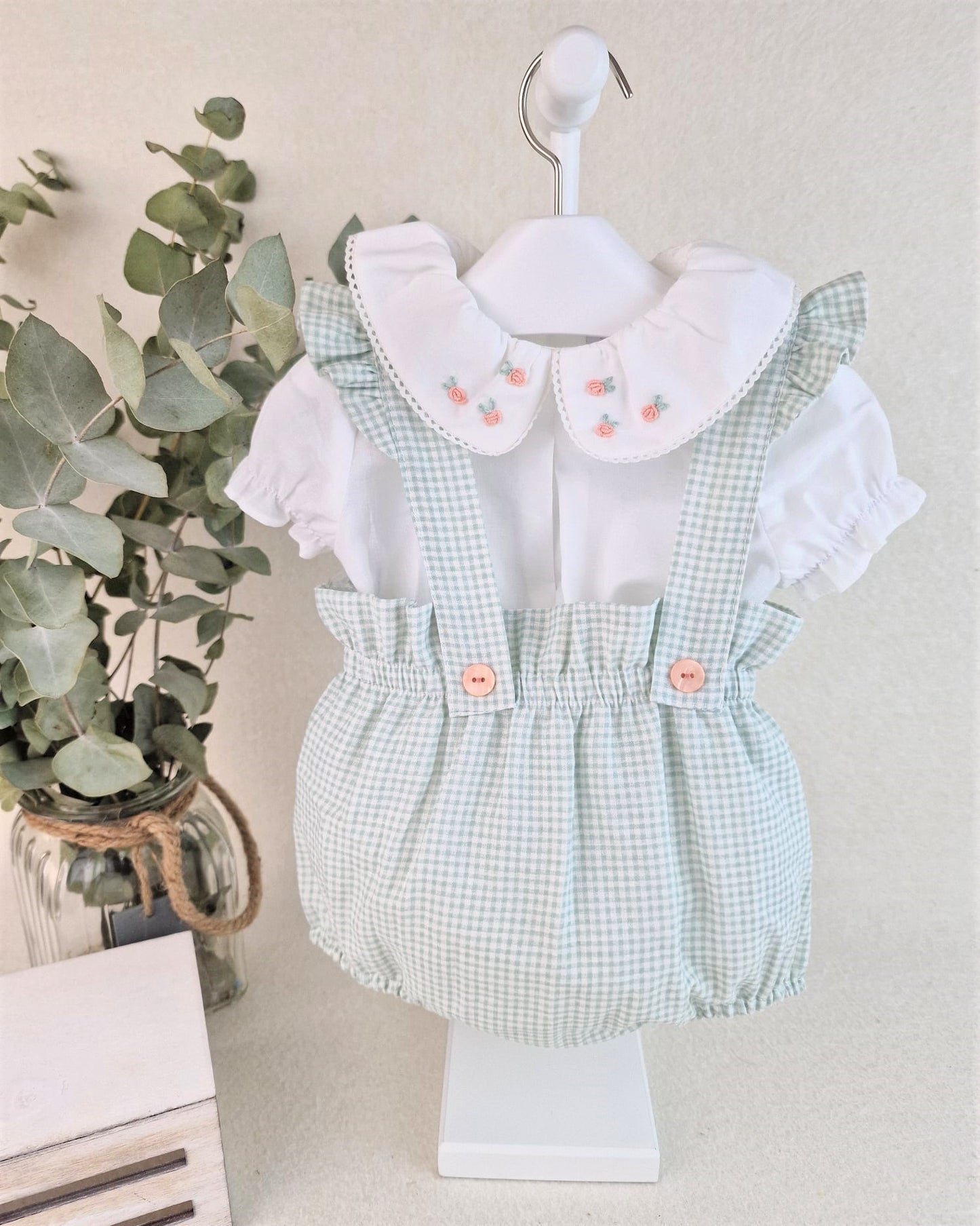 Conjunto peto y camisa Butterfly