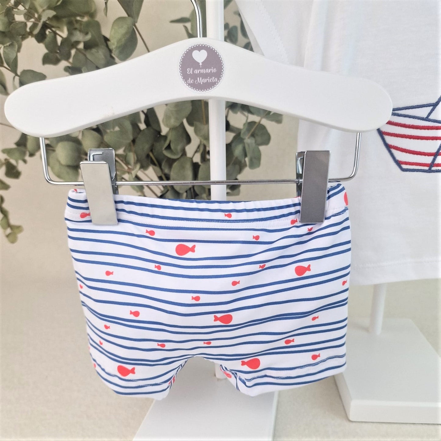 Conjunto baño niño Barquito