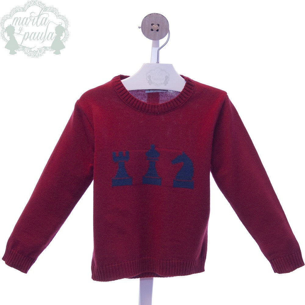 Jersey infantil niño Fichas de ajedrez