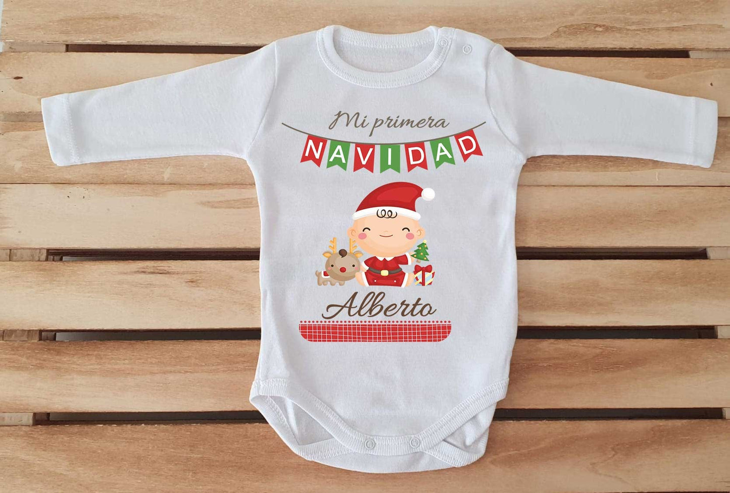 Body - Bebé mi primera Navidad