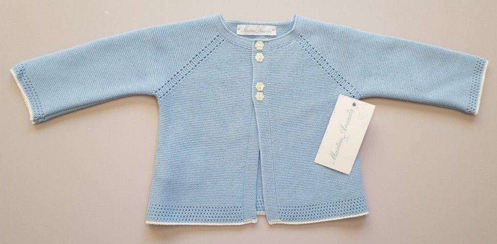 Cardigan de punto Hortensias