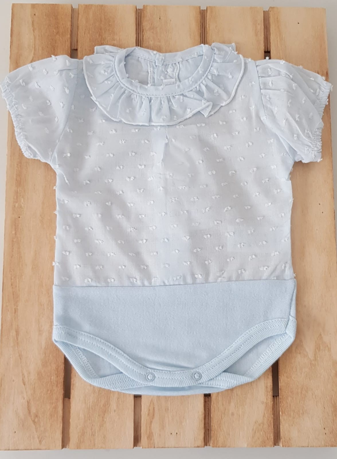 Body - camisa de plumeti de manga corta