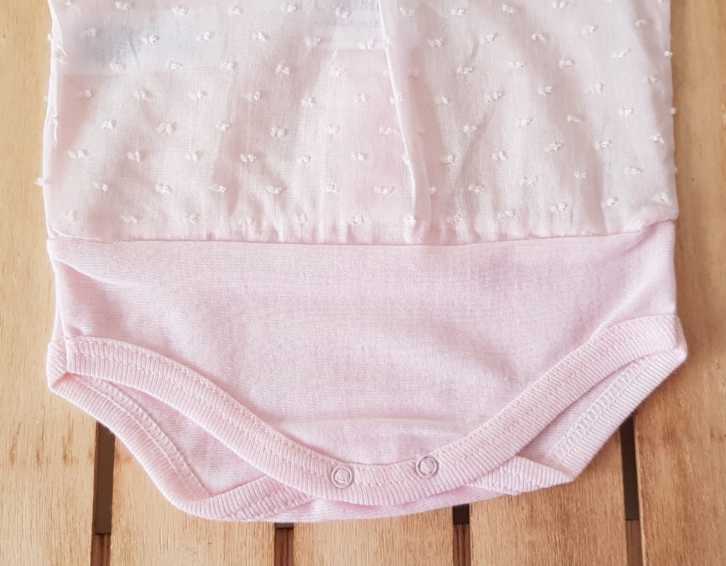 Body - camisa de plumeti de manga corta