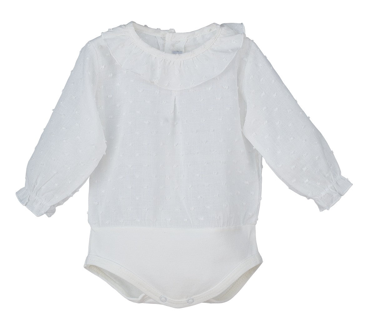 Body camisa plumeti manga larga -