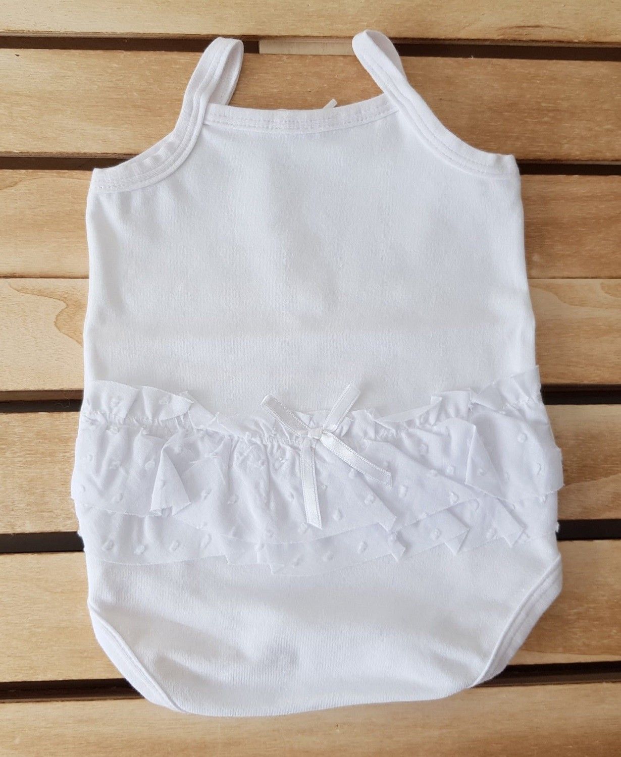 Body de tirantes con puntilla trasera
