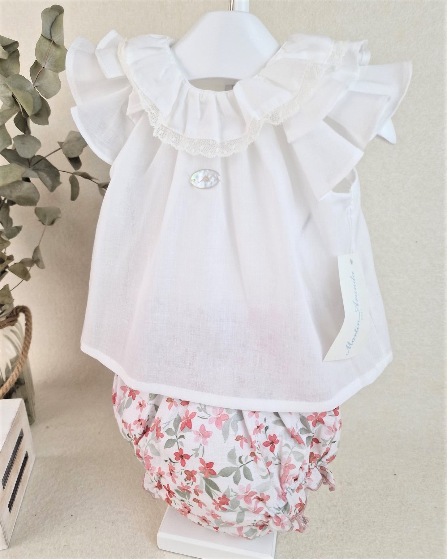 Conjunto de niña Marsala
