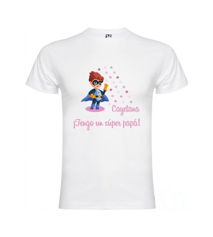 Camiseta infantil - Tengo un súper papá