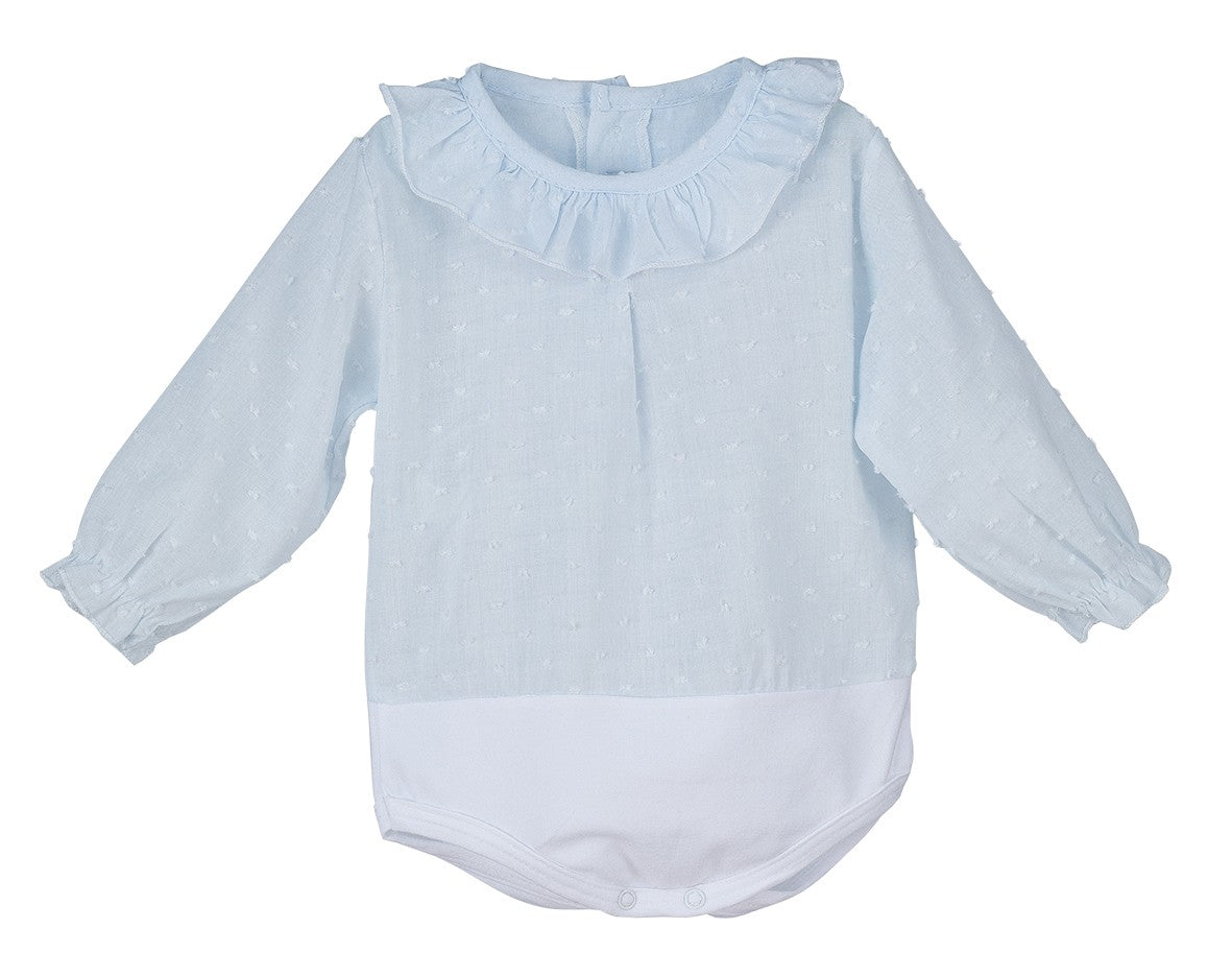 Body camisa plumeti manga larga -
