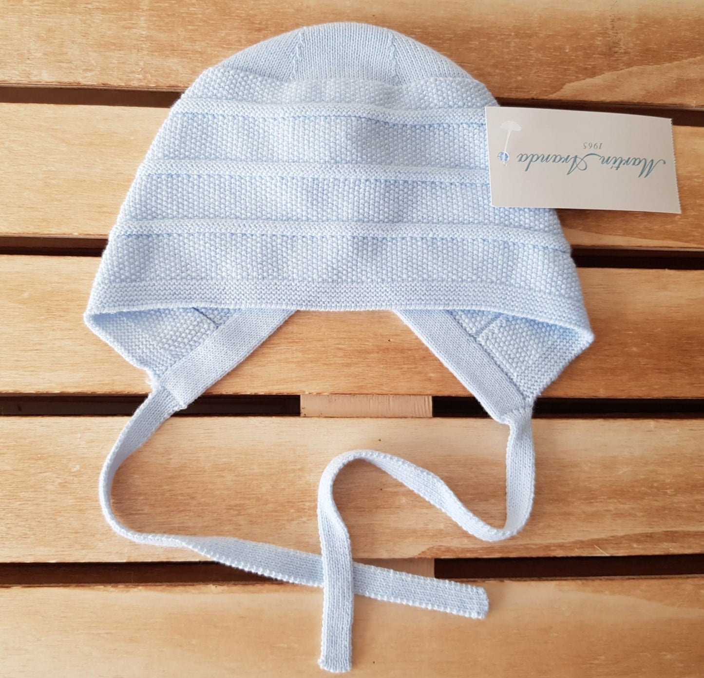 Capota de punto unisex infante