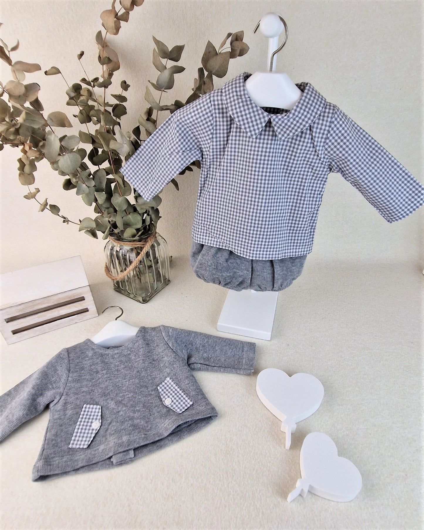 Conjunto tres piezas Canutillo